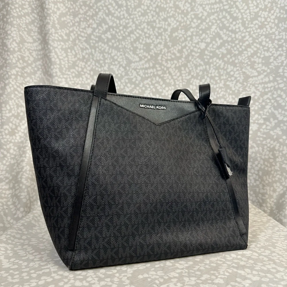 Whitney Large Logo Tote Bag Michael Kors - Picture 1 of 10